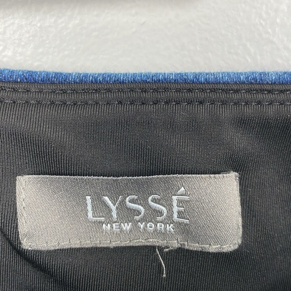 Lysse Denim Stretch Jeggings Womens S Straight Legging Pull-On Cotton Blue Pants - Picture 9 of 9